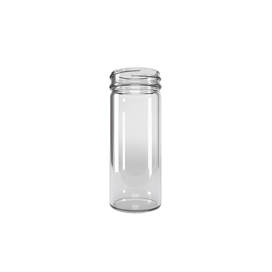 Crystalline Cylindrical Jar with Lid 125ml - Global Fuentes