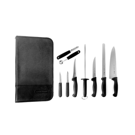 Black Professional Knife Set - 10 pieces - Tramontina