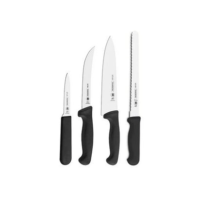 Black Professional Knife Set - 4 Pieces - Tramontina