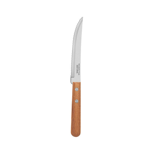 Cuchillo Filetero de Asado Dentado Dynamic Madera 12cm - Tramontina