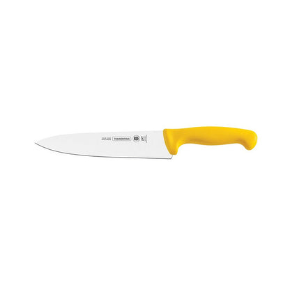 Cuchillo Carnicero Profesional 34cm Amarillo - Tramontina