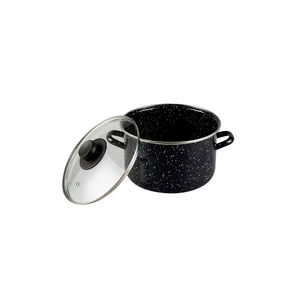 Black Onyx Straight Pot 20cm / 3.5L - EKCO 