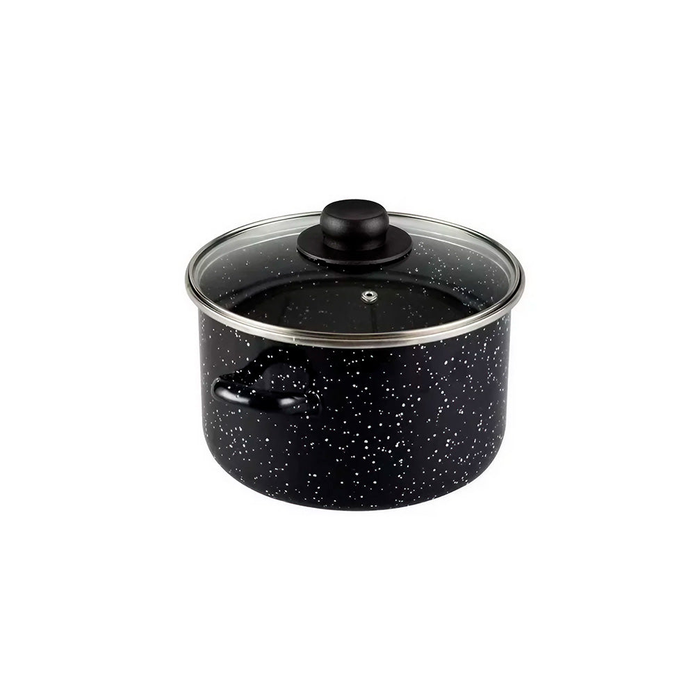Black Onyx Straight Pot 20cm / 3.5L - EKCO 