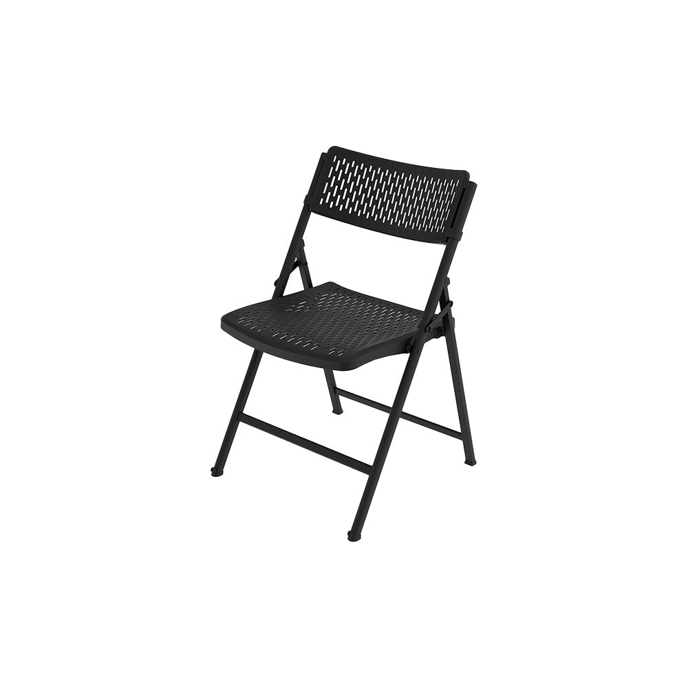 Aran Black Standard Folding Chair - ZOWN