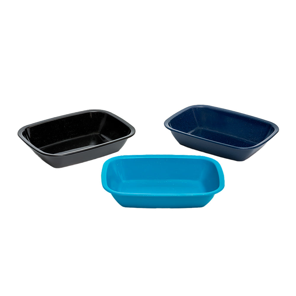 Plato Bandeja Cuadrilongo 25x18cm Plasti Peltre - 1700 - Tecniplast