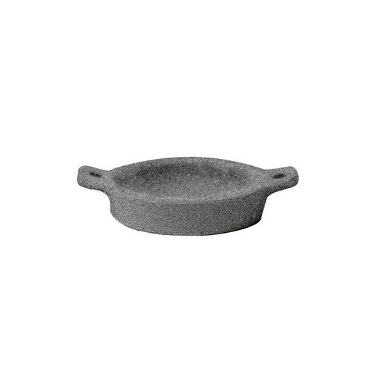Gray Granite Round Cazuelita Plate 10cm - Tavola
