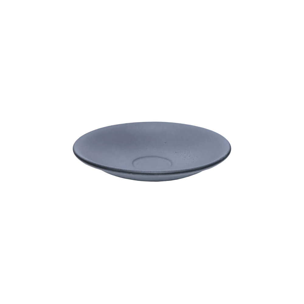 Matte Denali Gray Espresso Cup Saucer 13cm - Anfora