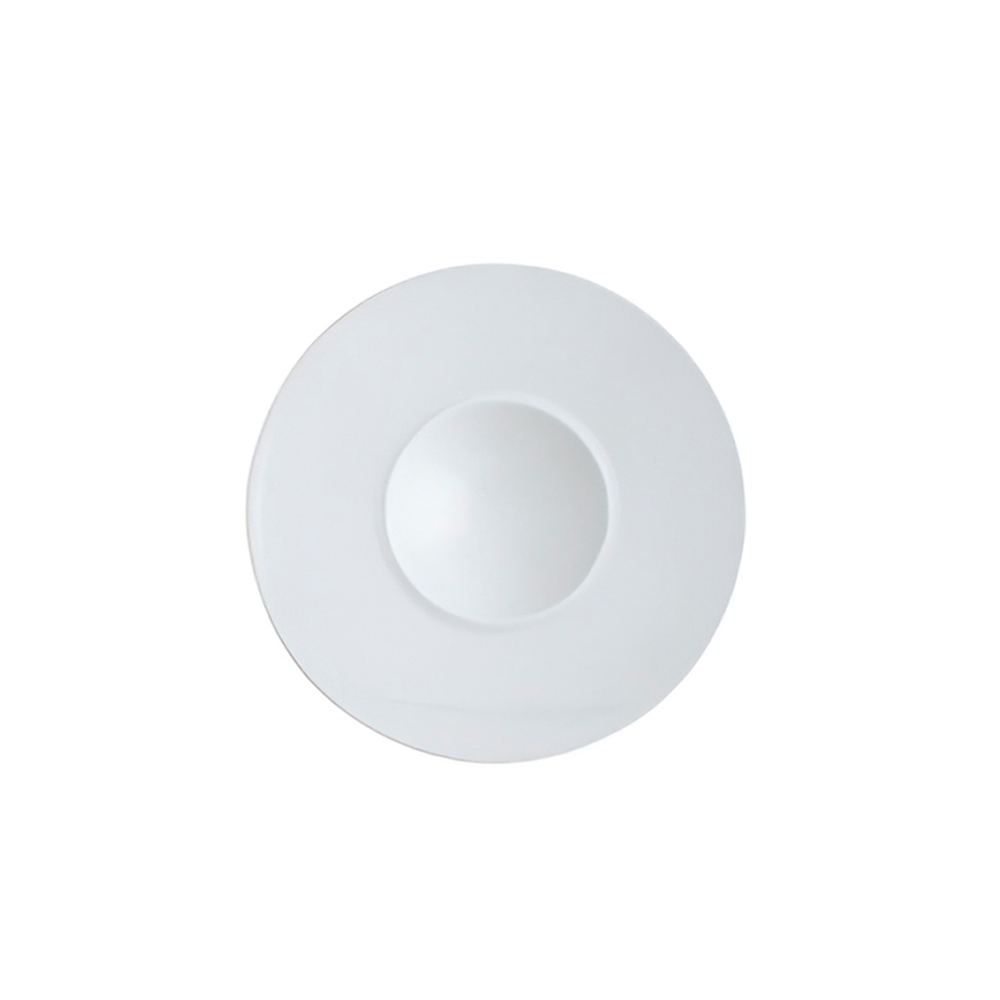 Plato Gourmet Prime Blanco 28cm - Anfora