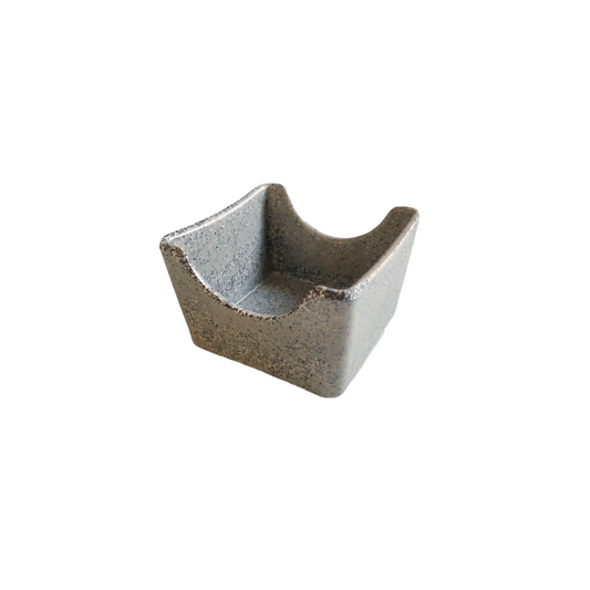 Sugar Bowl for Envelopes Gray Granite 7.5cm - Tavola