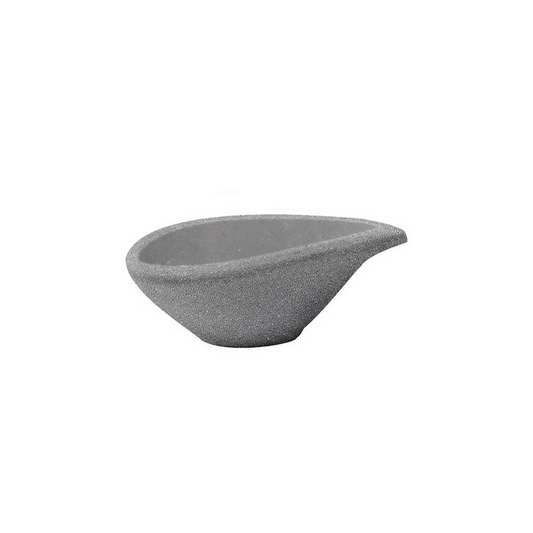 Plato para Tapas con Asa 8x5cm Gray Granite - Tavola