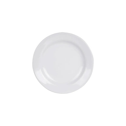 Polar Carving Plate 23cm White - Anfora