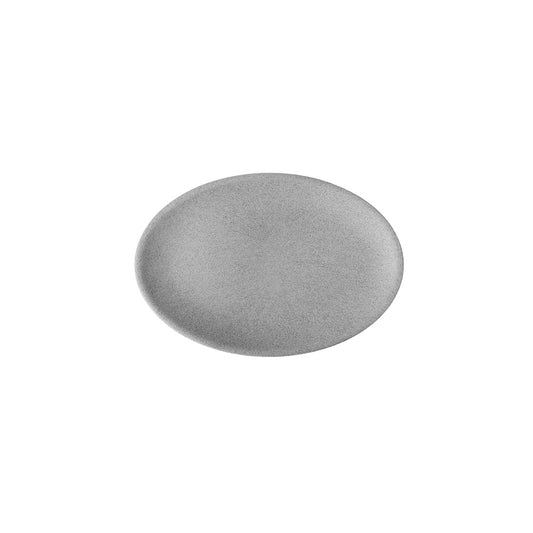 Gray Granite Oval Plate 35cm - Tavola