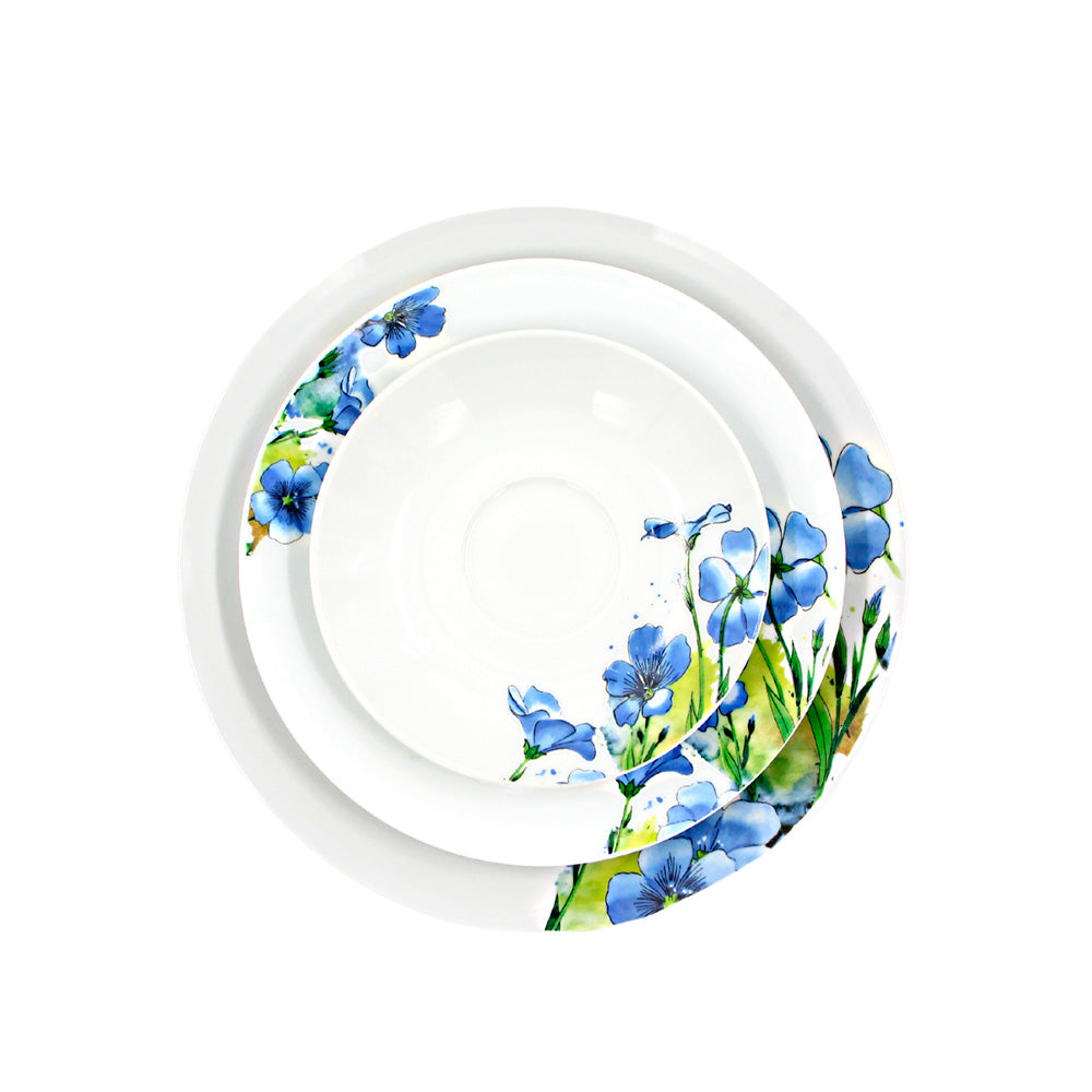 Melinda Porcelain Round Dinnerware - 20 pieces - Anfora