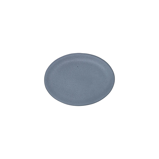OTB Oval Plate Matte Denali Gray 20cm - Anfora
