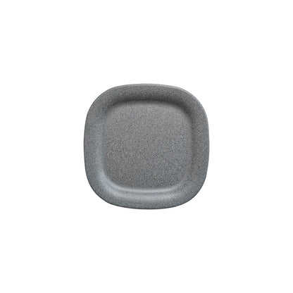 Gray Granite Square Plate 25.5cm - Tavola