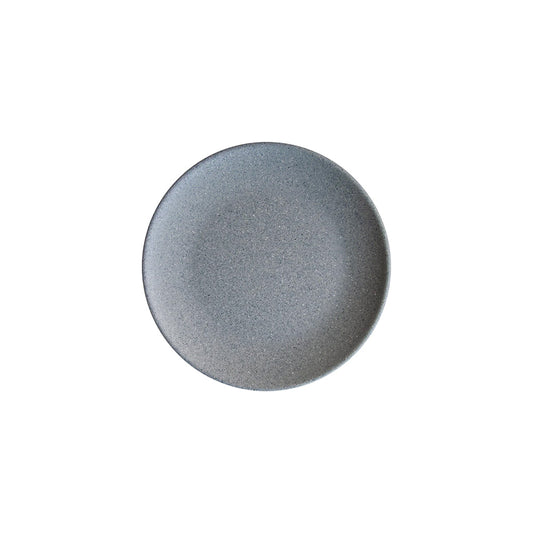 Carving Cup Gray Granite Plate 26.7cm - Tavola