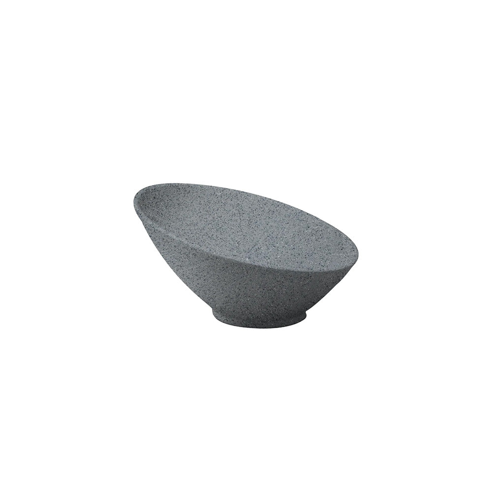 Gray Granite Tilted Bowl 21cm - Tavola