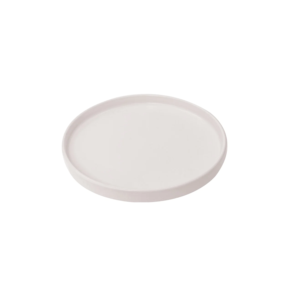 Plato Trinche Mediterraneo Mate 19cm Blanco - Anfora