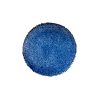 Plato Trinche Chena Sin Relieve Cabo 27cm Indigo - Anfora