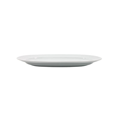 Emotion White Oval Plate 28cm - Kutahya