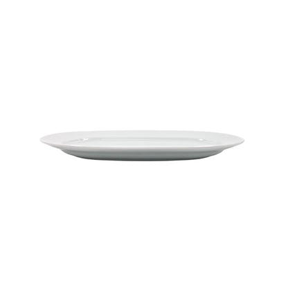 Emotion White Oval Plate 40cm - Kutahya