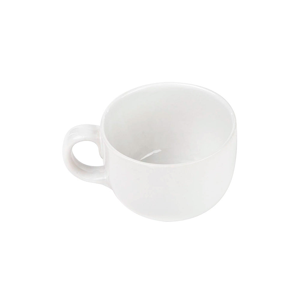 Opaque White Jumbo Coffee Mug 650ml - Santa Anita