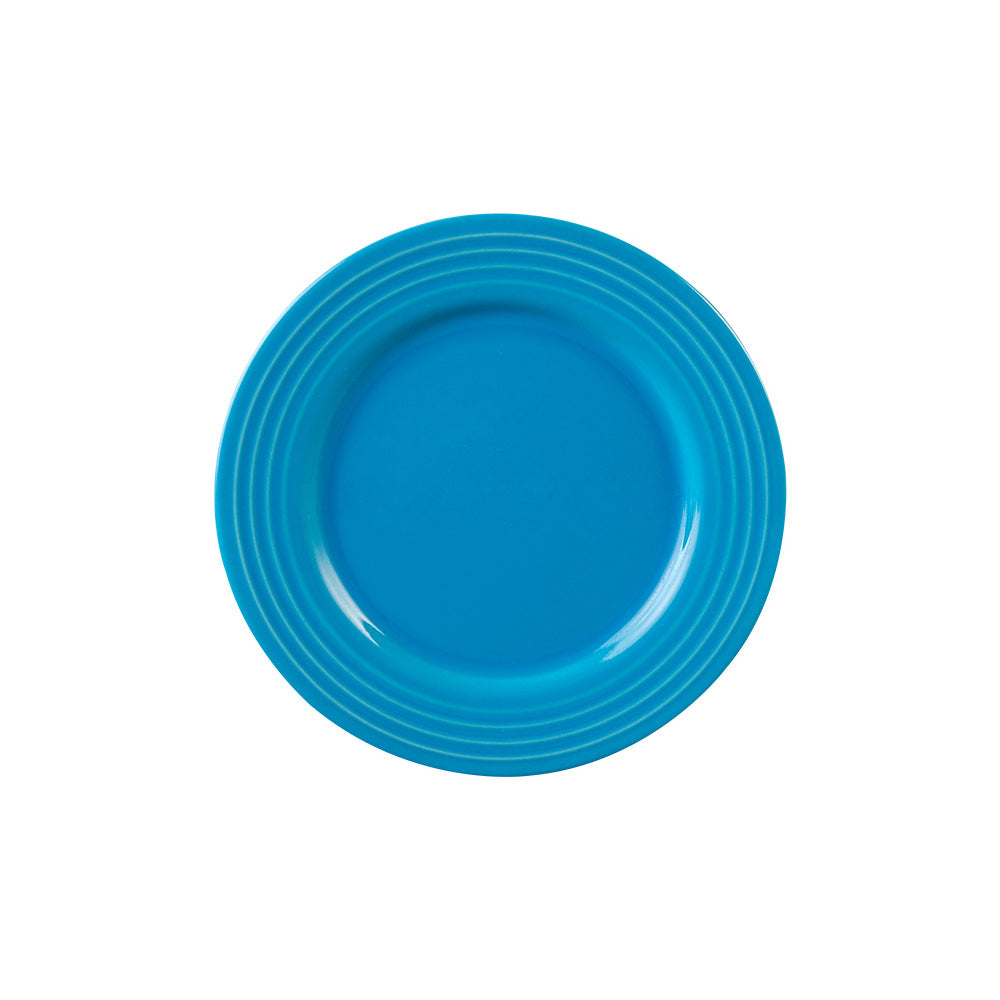 Circles Sarape Pastry Plate 21cm Blue - Santa Anita