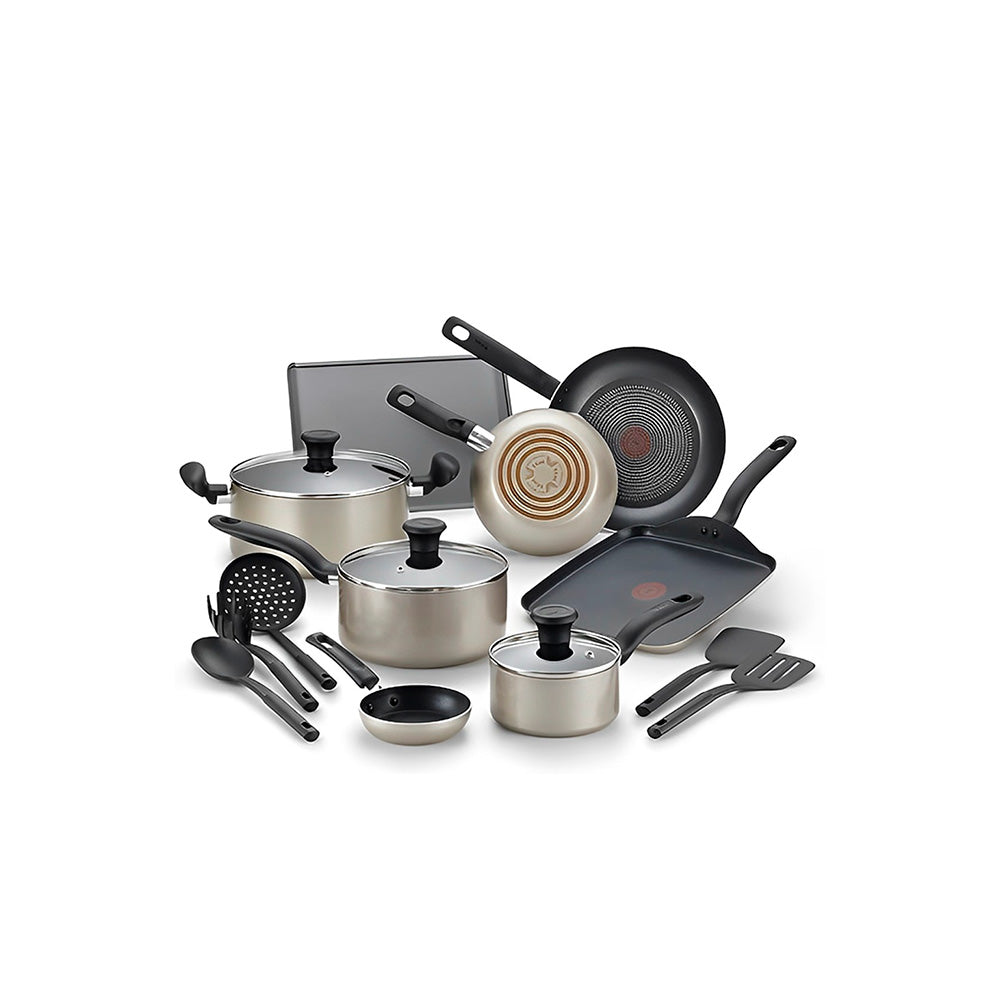 Culinare Champagne Cookware Set - 16 pieces - Tefal