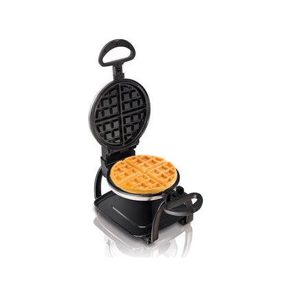 Belgian Rotating Round Waffle Maker - 26010R - Hamilton Beach