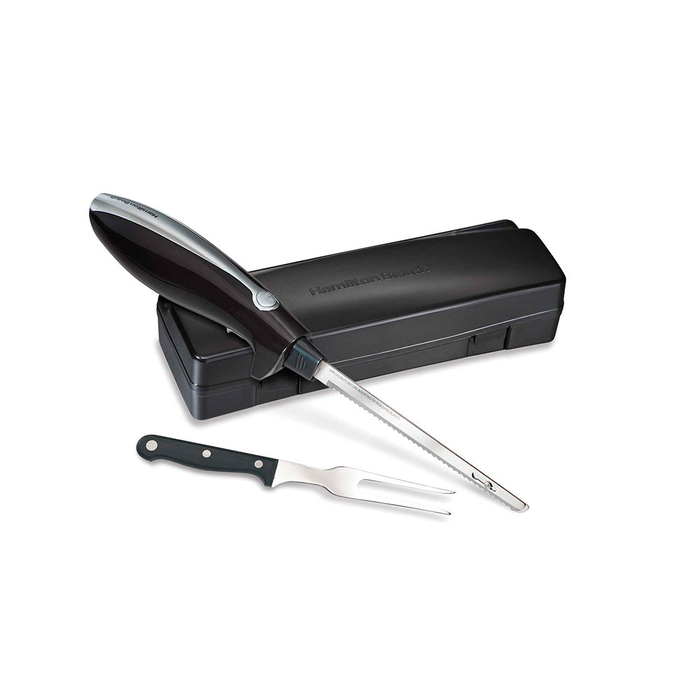 Electric Knife with Fork and Case - 74275R - Hamilton Beach