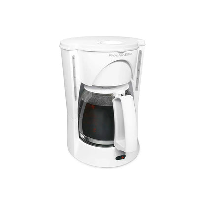 Drip Coffee Maker with Filter 12 Cups - 48521RY - Proctor Silex