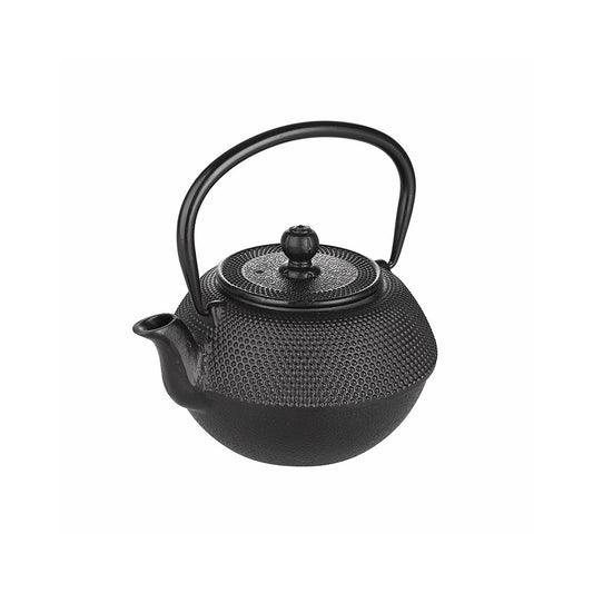 Cast Iron Kettle Teapot 700ml Black - Ibili