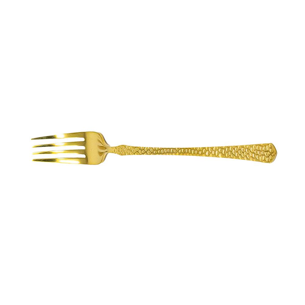 Tenedor de Mesa Martillado 21.5cm Gold - Vizcaina