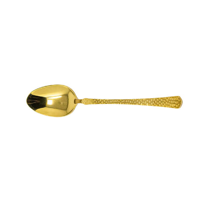 Cuchara de Mesa Martillado 15.5cm Gold - Vizcaina