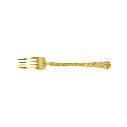 Tenedor de Mesa Martillado 15.5cm Gold - Vizcaina