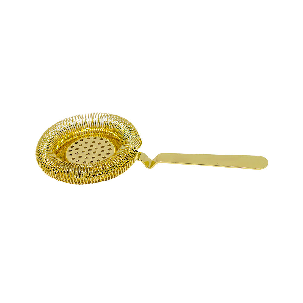 Luxury Gold Worm Caterpillar Strainer - Barware