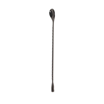 Dancer Bar Spoon 30cm Black - Barware