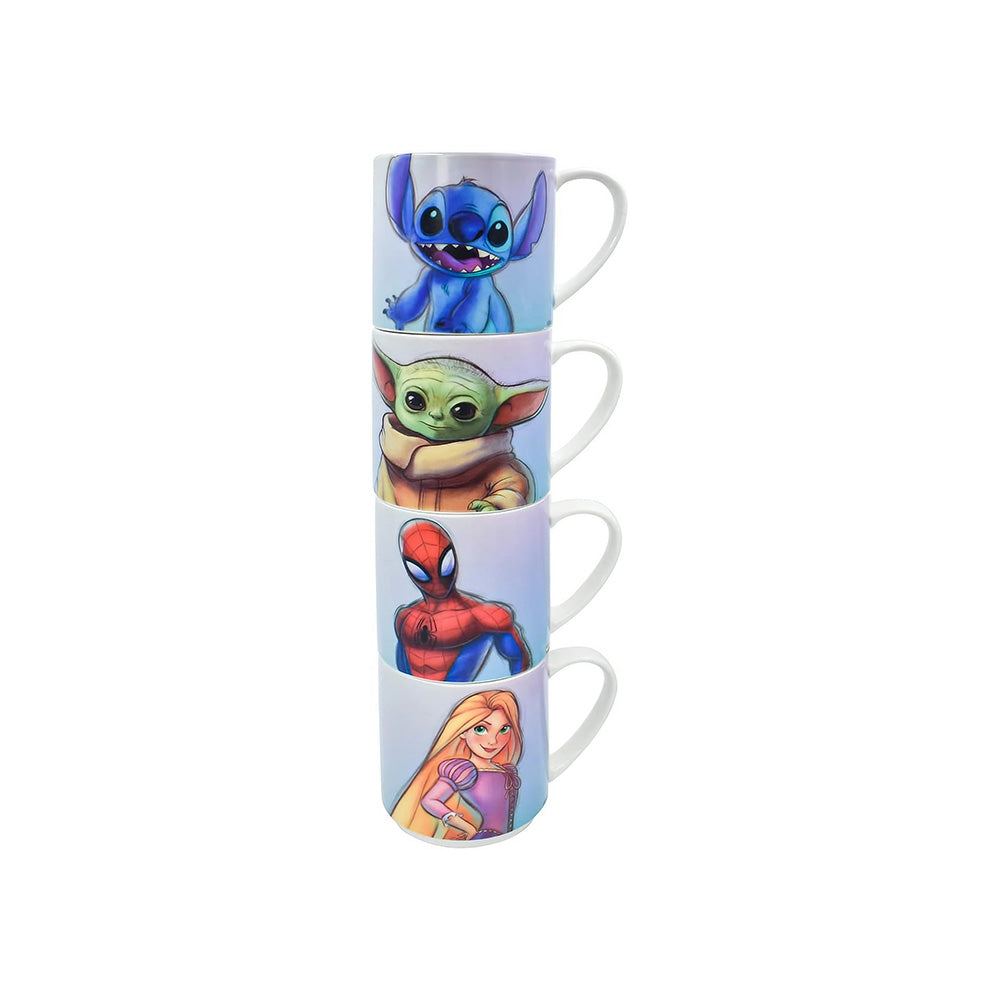 Disney 100 Years Stackable Cup Set - 4 pieces - Fun Kids