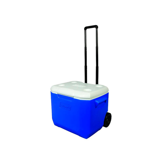Cooler with Wheels 57L Blue - Coleman
