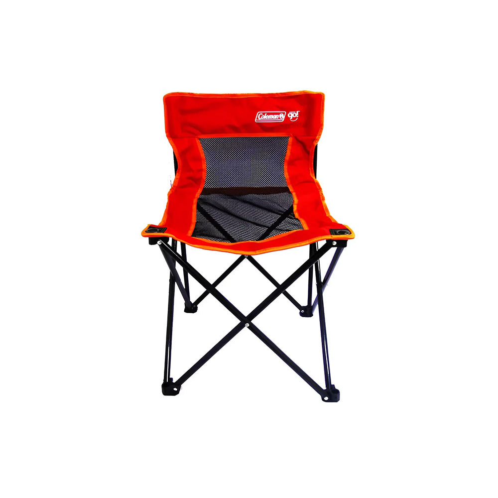 Silla Plegable con Malla Sencilla Go! Rojo - Coleman