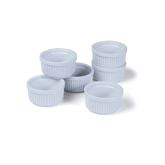 Ramekin Apilable Estriado CRR-6 - 6 piezas - Progressive