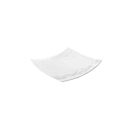 White Diamond Square Plate 24cm - Travessa