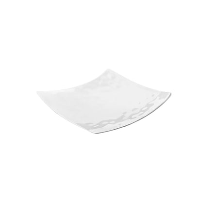 White Diamond Square Plate 24cm - Travessa