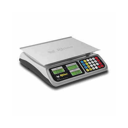 Commercial Counter Scale USB Port 40kg - BAR-8RS - Rhino
