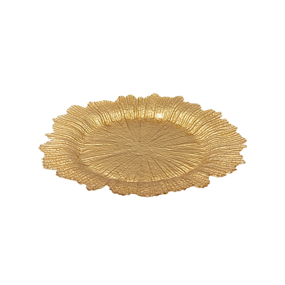 Atena Golden Base Plate 34.5cm - Vittori