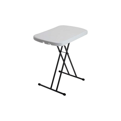 Beige Adjustable Personal Folding Table 66x46cm - LIFETIME