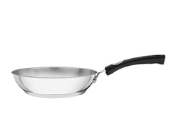 Tramontina 20 Cm Stainless Steel Frying Pan with Duo Silicone Handle 