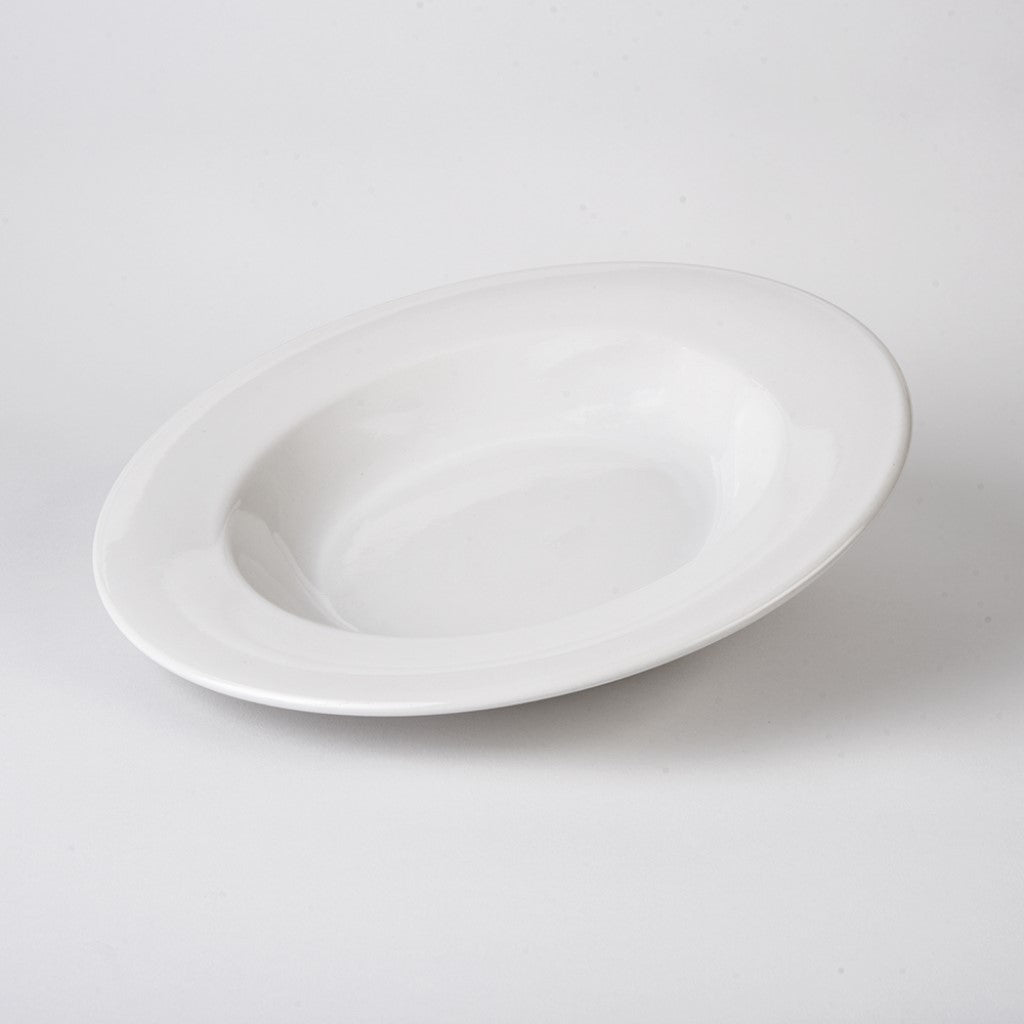 Plato Bowl Pasta Blanco Glacial 31cm Santa Anita Cristaleria La